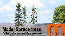 Modelling the ultimate Black spruce tree in less than 20 minutes per each