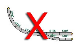 Common mistakes in track design