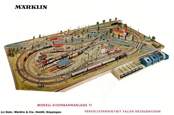 Märklin layout no:11 1960